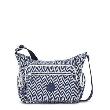 Kipling Gabbie Small Printed Crossbody Bags Urban Chevron | AU 1146CT